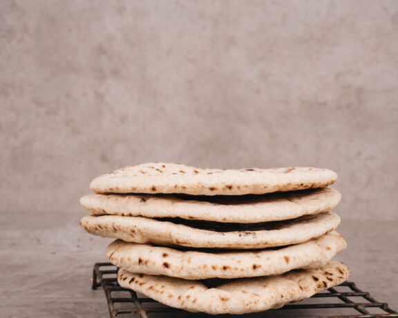 Pita broodjes op elkaar 1